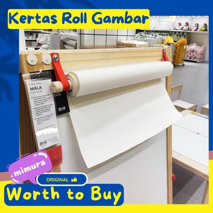 

Kertas Roll Kertas Gambar Kertas Lukis 30m IK