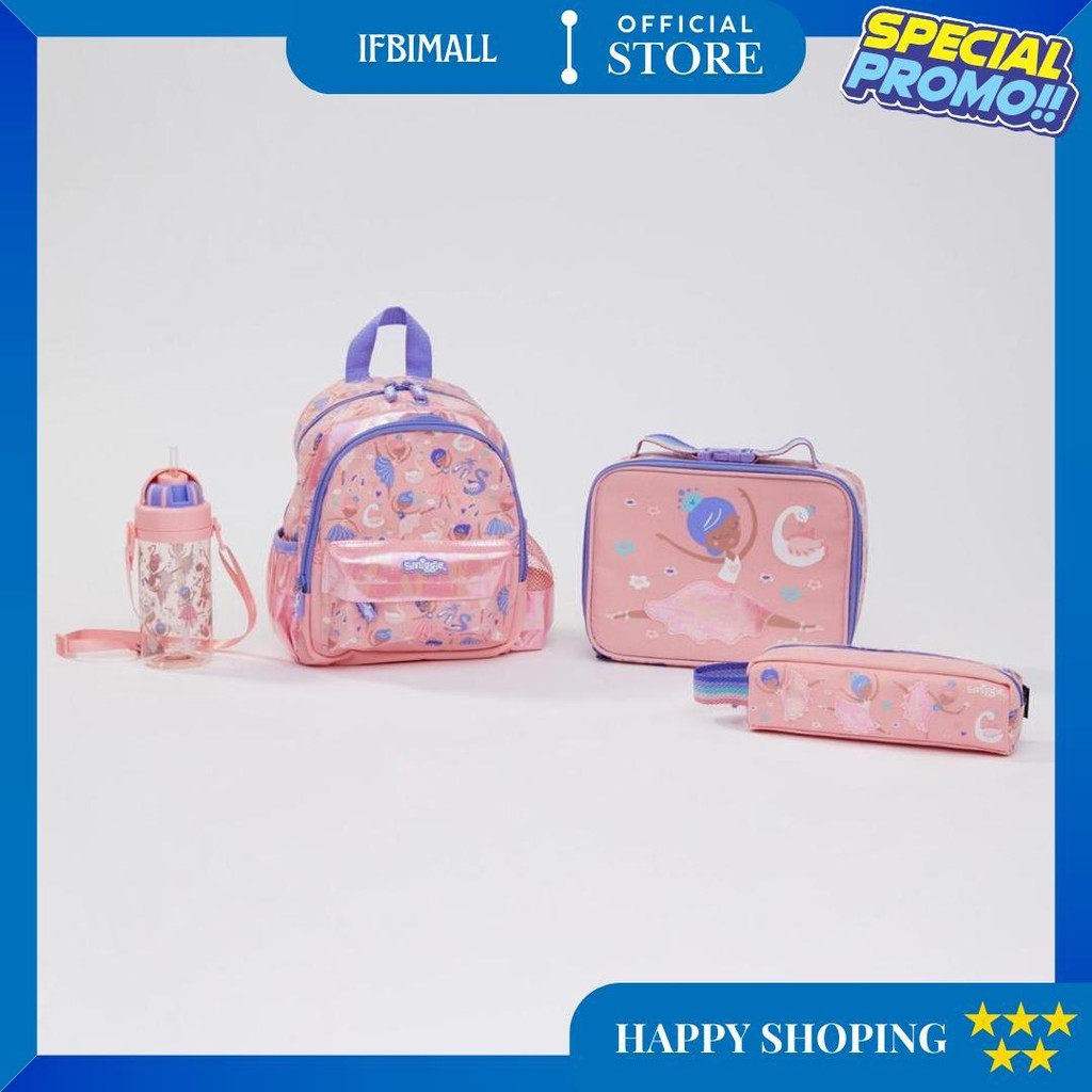 Tas Smiggle Paud Kecil Teeny Car / Unicorn / Dinosaur D Best Seller