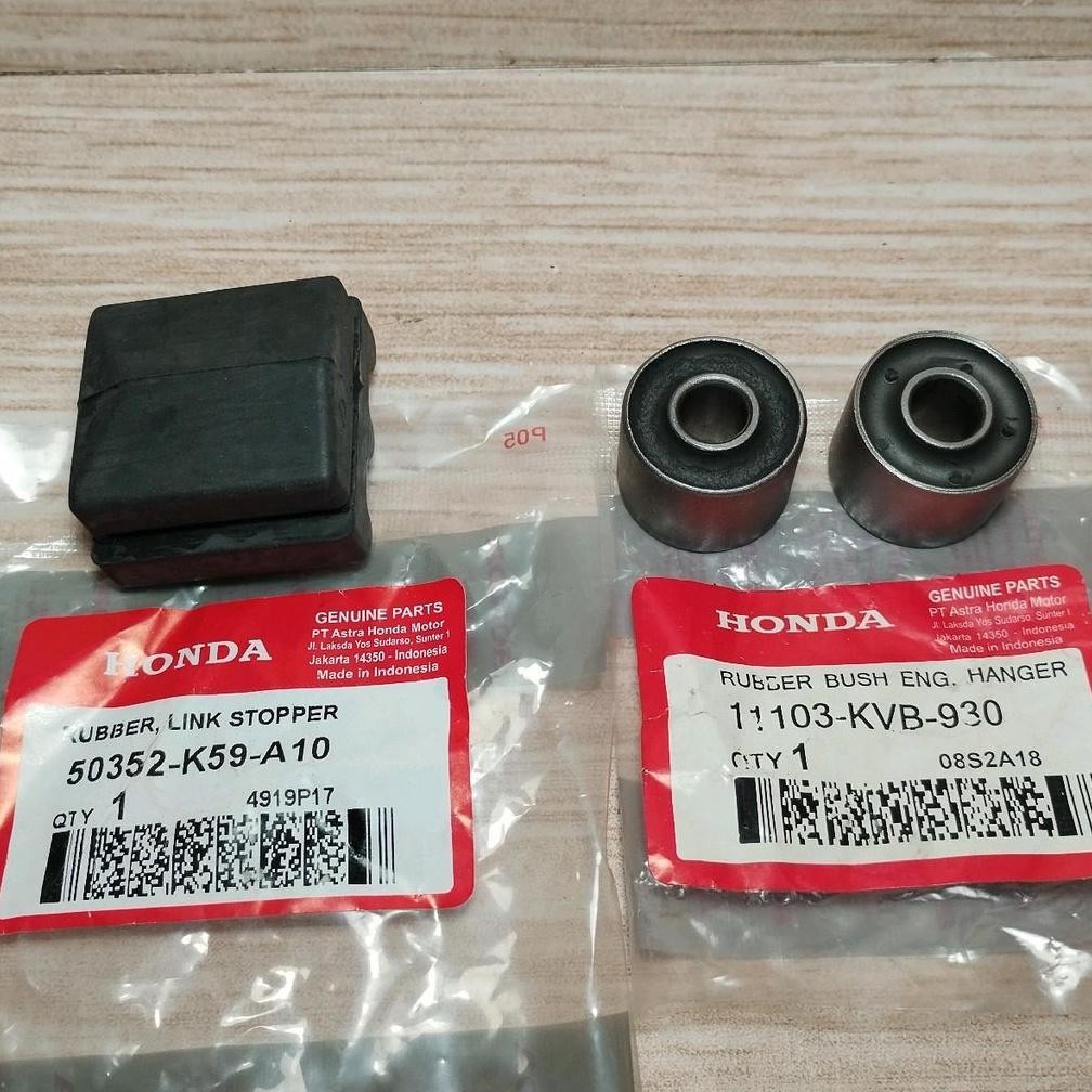 Bosh Arm Sasis & Karet Bantalan Tahanan Mesin Matic Beat - Vario - Beat, Scoopy, Spacy ( Fi )