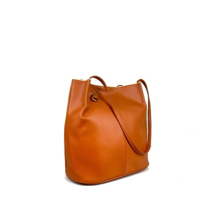Grosir Ceviro Conity Tote Bag Camel