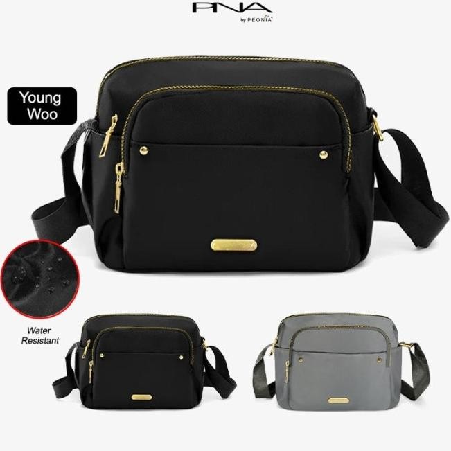 Promo Peonia Pna Youngwoo Tas Selempang Wanita Elegant Outdoor