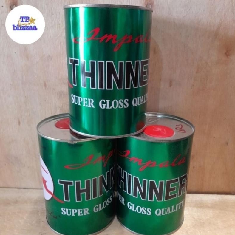 Thiner Impala 1Liter Tiner Impala 1Liter Thinner Impala Kaleng 1Ltr Thiner Nd Super Gloss Impala 1L