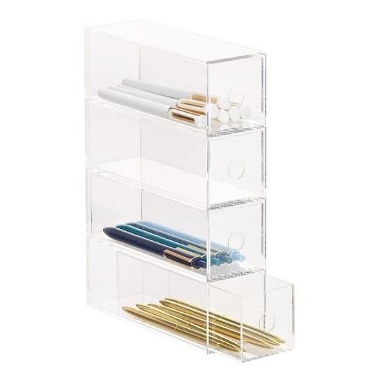 Murah Milan | Laci Akrilik Rak Laci | Acrylic Organizer Akrilik Kotak Laci Non COD