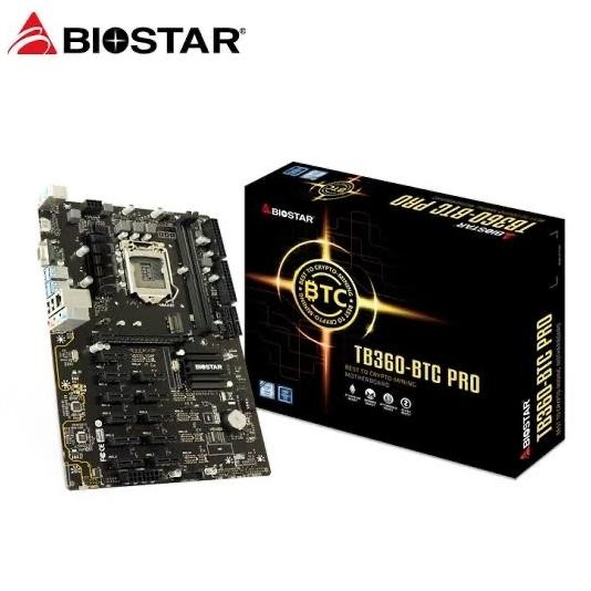 MOTHERBOARD BIOSTAR TB360-BTC PRO LGA 1151
