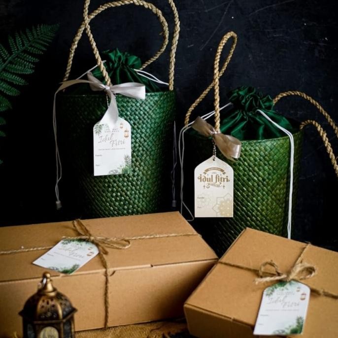 

~^~^~^] Hampers Kue Lebaran Cookies Tas Serut