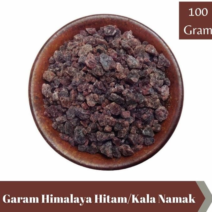 

+%+%+%] 100gr Garam Himalaya Hitam/Kala Namak/Himalayan Black Salt