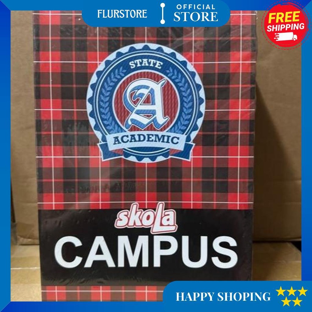

(10Pc) Buku Tulis Campus 36 Lembar / Buku Kampus Boxy Panjang Ukuran Big Boss D Cod