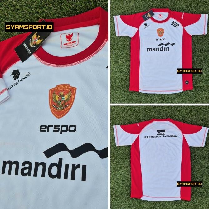 Jersey Training Timnas Indonesia Terbaru GO Logo Plat Timbul | Jersey Prematch Timnas Indonesia | Je