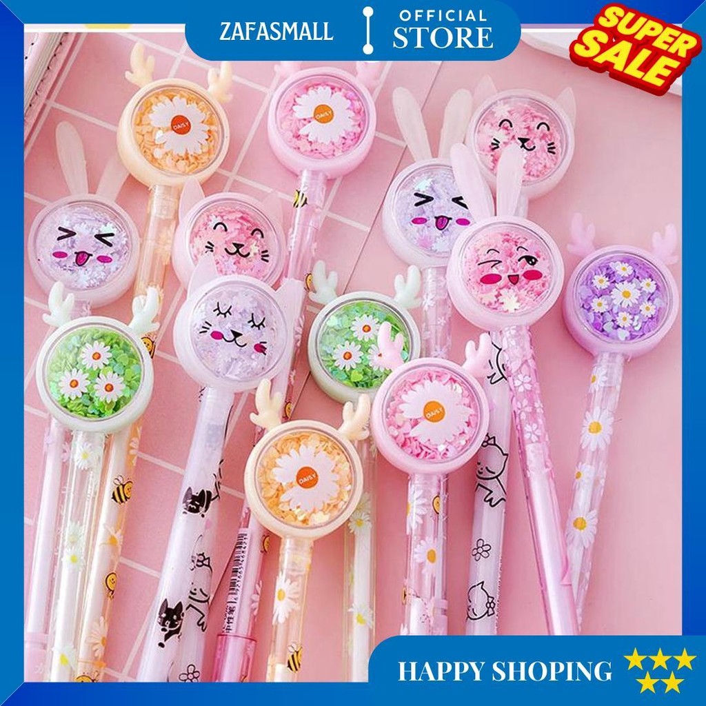 

Pulpen Gel Lucu Bentuk Kelinci Kucing Rusa Bulan Gel Pen Imut Pena Bolpoin Ballpoint Bulpen Bolpen D Sale