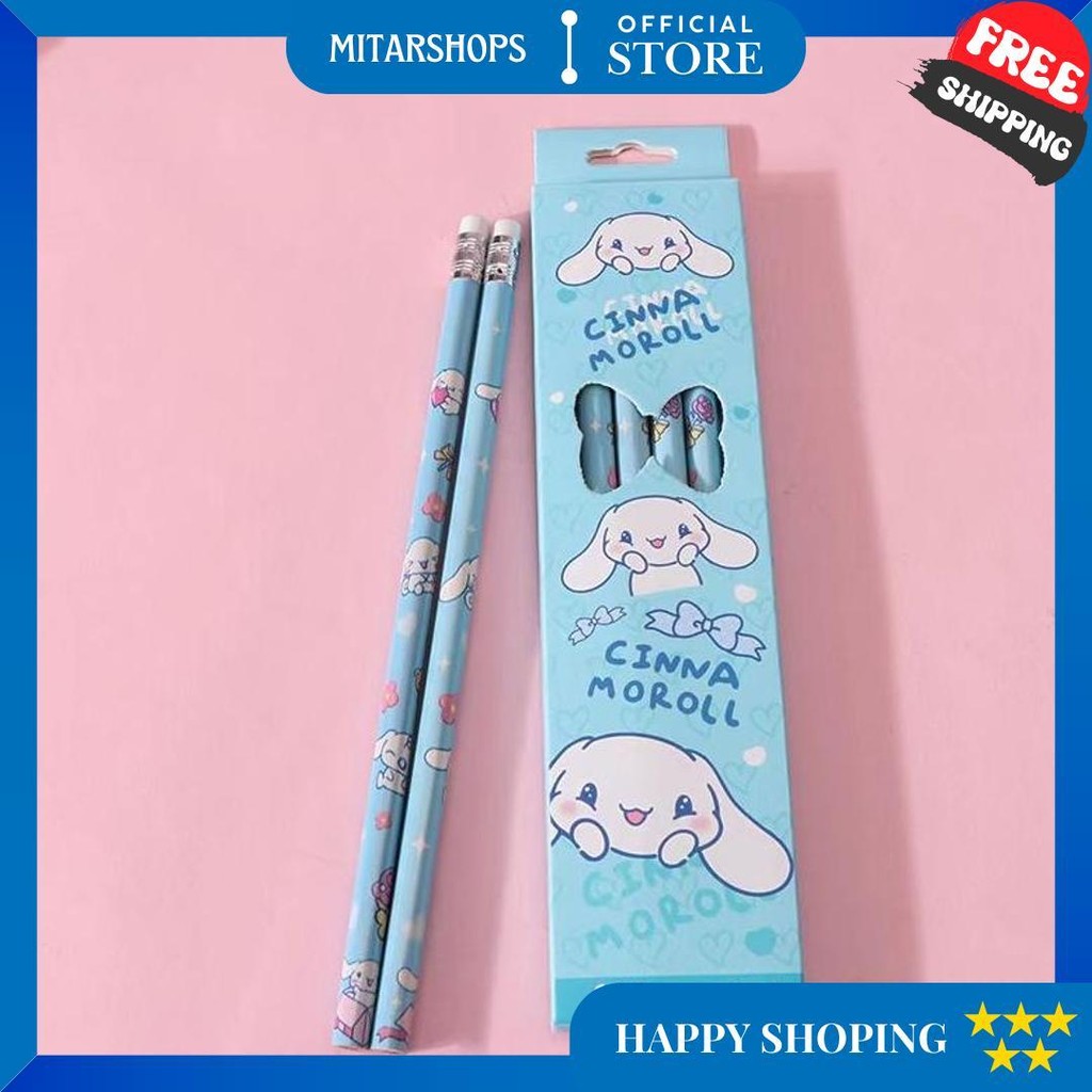 

Terfavorit! Pensil Hb Motif Kartun Jepang Isi 6 Pcs D Cod