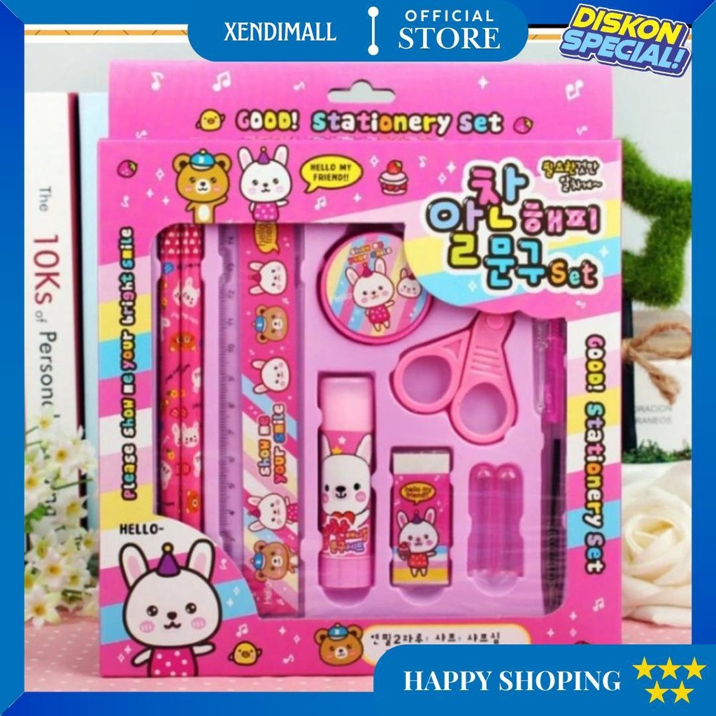 

Wbs Paket Alat Tulis Set 8In1 Stationery Set Study Set Anak Karakter Souvenir Set Alat Tulis Ss129 D Promo 4.4