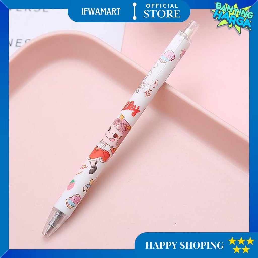 

Pulpen Gel Motif Cartoon Pulpen Pelajar Dan Kantor Pena Lucu Cherry Maruko D Termurah