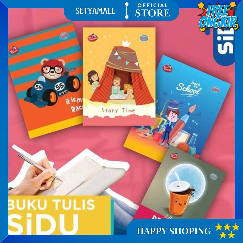 

Buku Tulis Sinar Dunia / Sidu 10X38 Lembar Sidu 38 D Best Seller