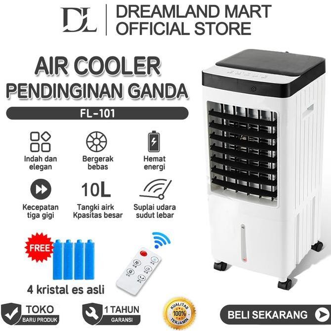 Sale Dl Kipas Pendinginterlaristerbaru/Air Cooler Ac Mini Kipas Pendingin Ruangan Portable Kabel Rem