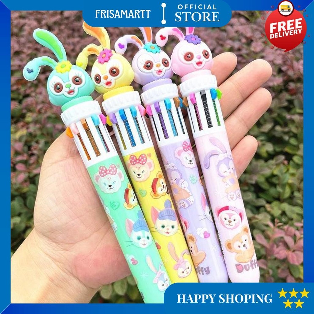 

Pulpen Motif Cute / Pulpen Karekter Lucu / Pulpen 10 Warna D Cod