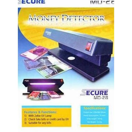 

Terlaris ALAT TEST DETEKSI UANG SECURE MD28 / MONEY DETECTOR TESTER MD 28 SALE