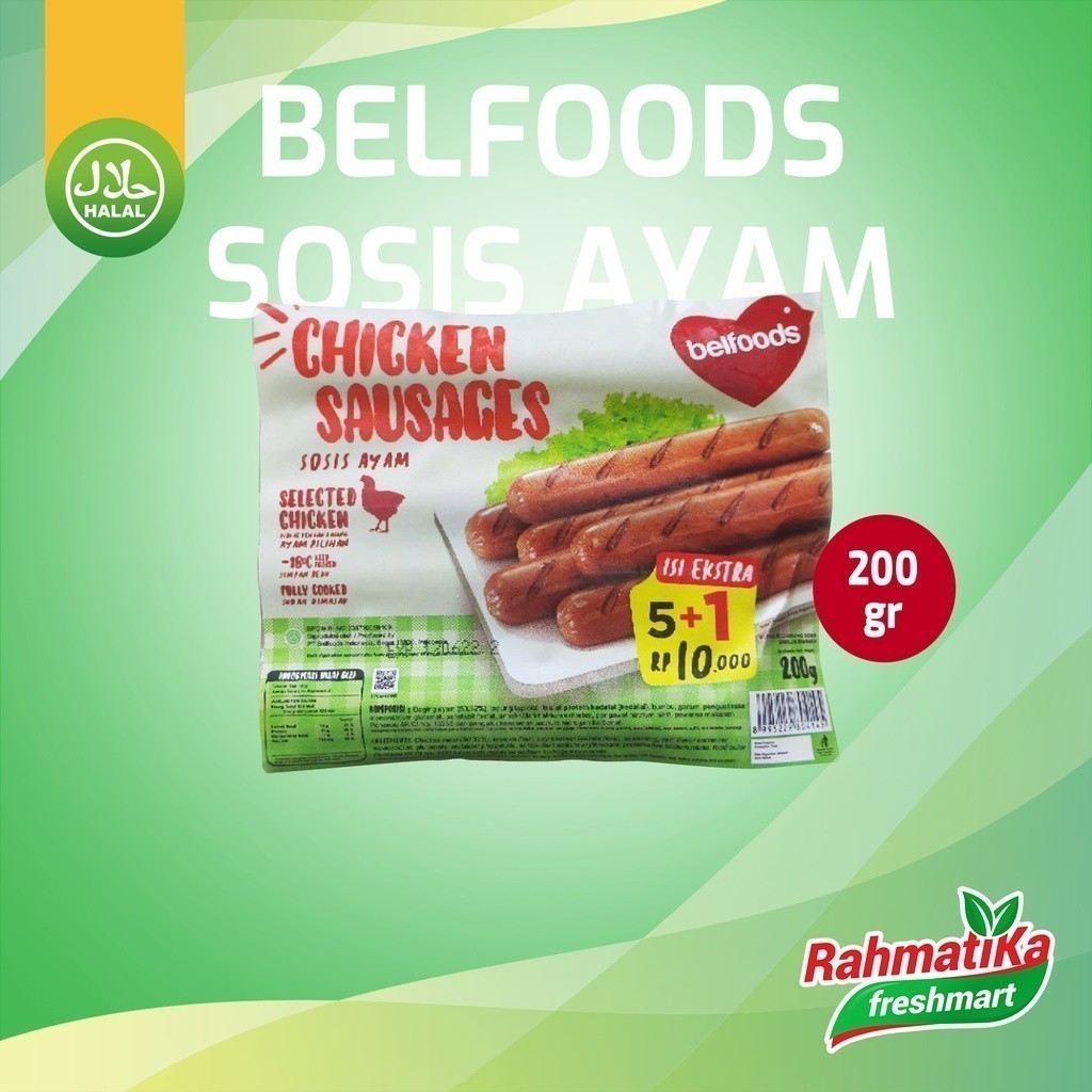 

Belfoods Sosis Ayam 200 gr