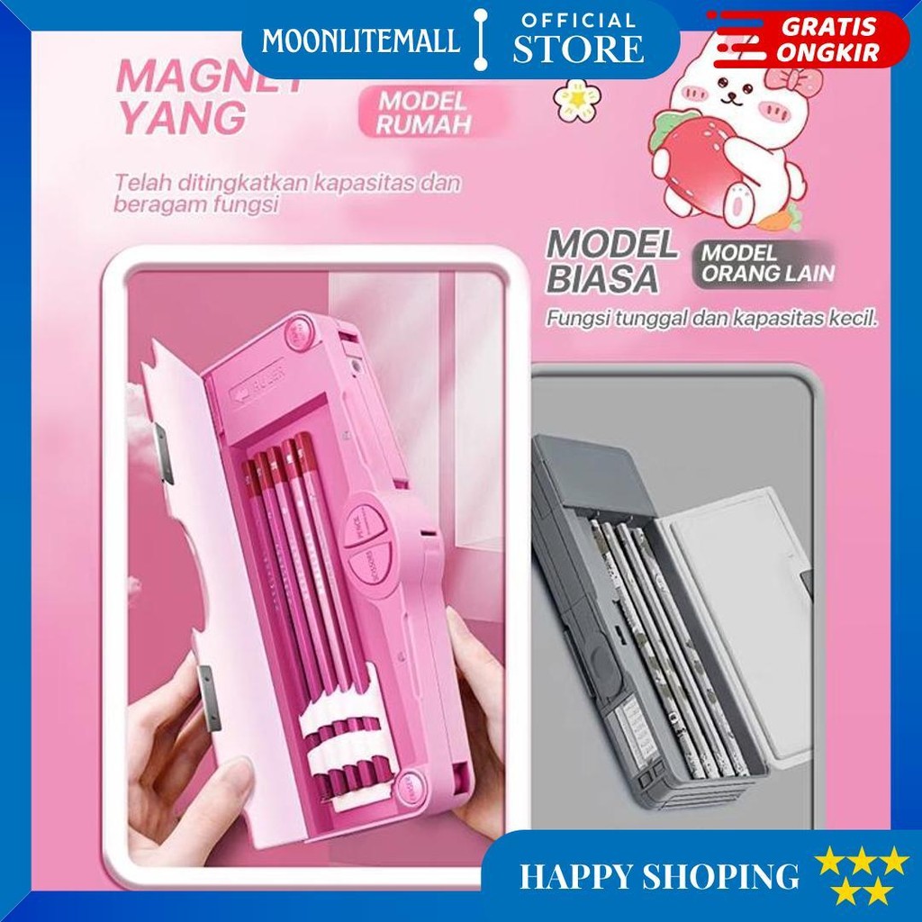 

Aimilo Kotak Pensil Aesthetic Tempat Pensil Anak Perempuan Waterproof Kotak Pensil Anak Laki Laki Alat Tulis Sekolah D Sale
