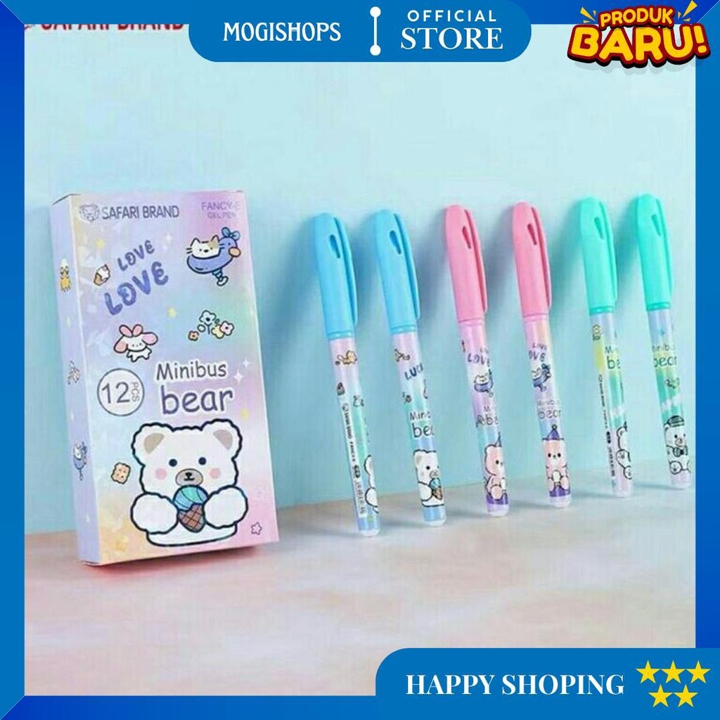 

Pulpen Ipen Gel Labubu (12Pcs) || Bolpoin Gel Apple Karakter D Sale