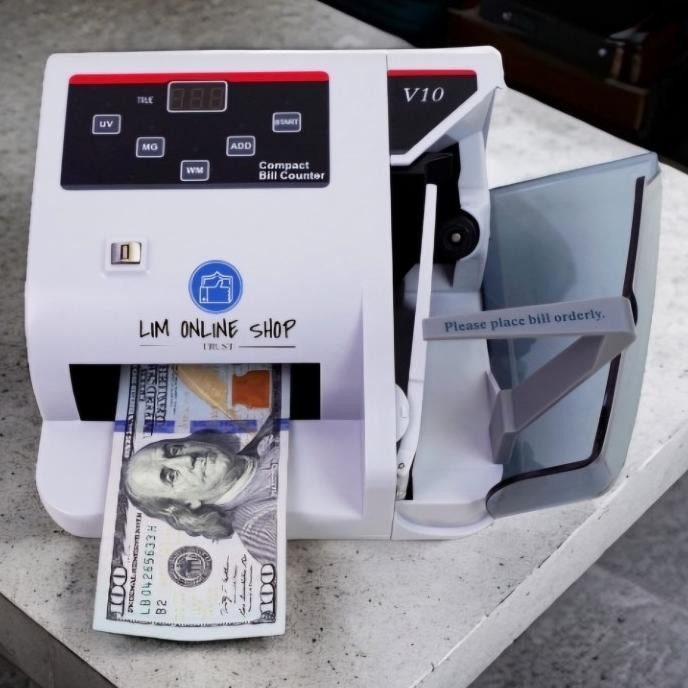 

Terlaris Mesin Penghitung Deteksi Uang Money Counter V10 Ultraviolet Magnetic SALE