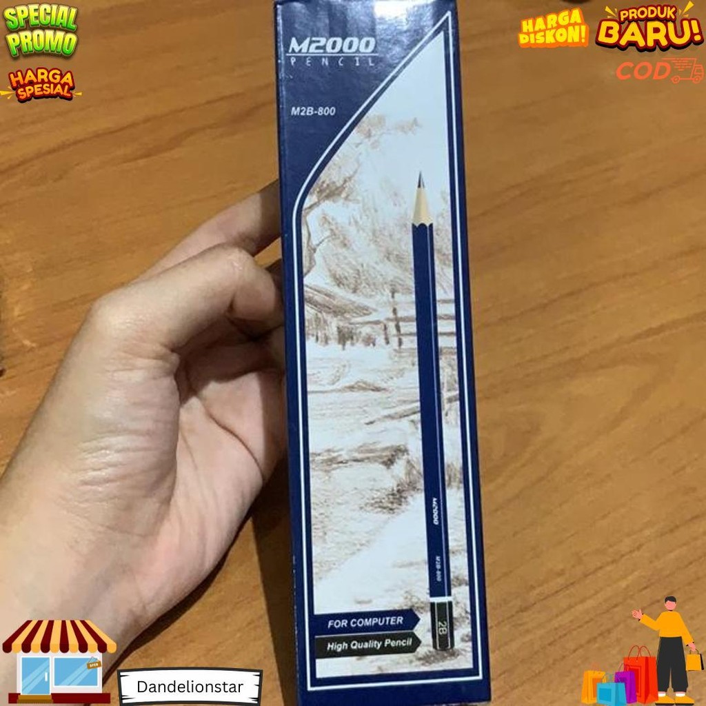 

(12Pcs) Pensil M2000 Biru D Gratis Ongkir