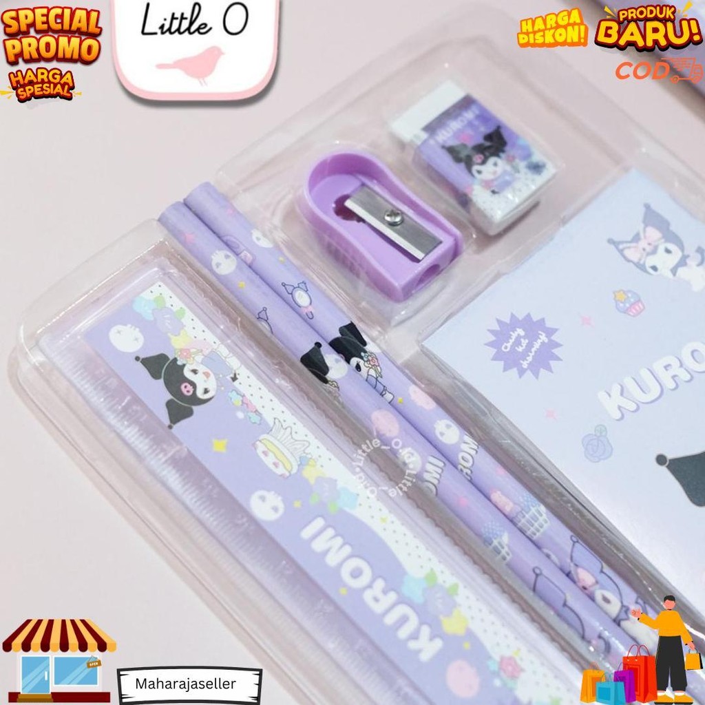 

Paket Alat Tulis Kuromi 6In1 Study Set Memo Stationery Set Karakter Lucu Paket Ulang Tahun Goodiebag Kado Ultah D Best Seller