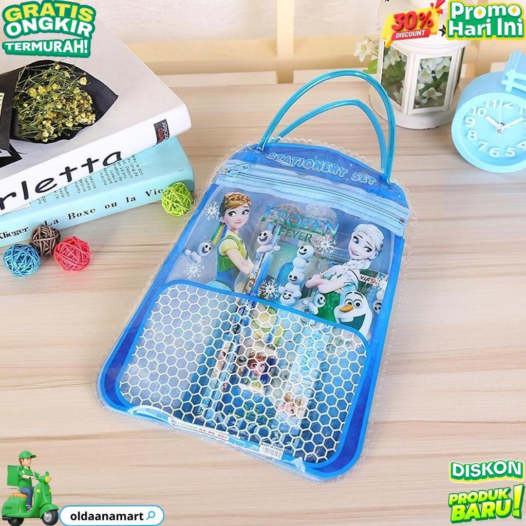 

Osm S5330 Stationary Set Free Bag / Set Alat Tulis Anak Sekolah Motif Karakter Kartun / Set Alat Tulis 6 In 1 D Best Seller