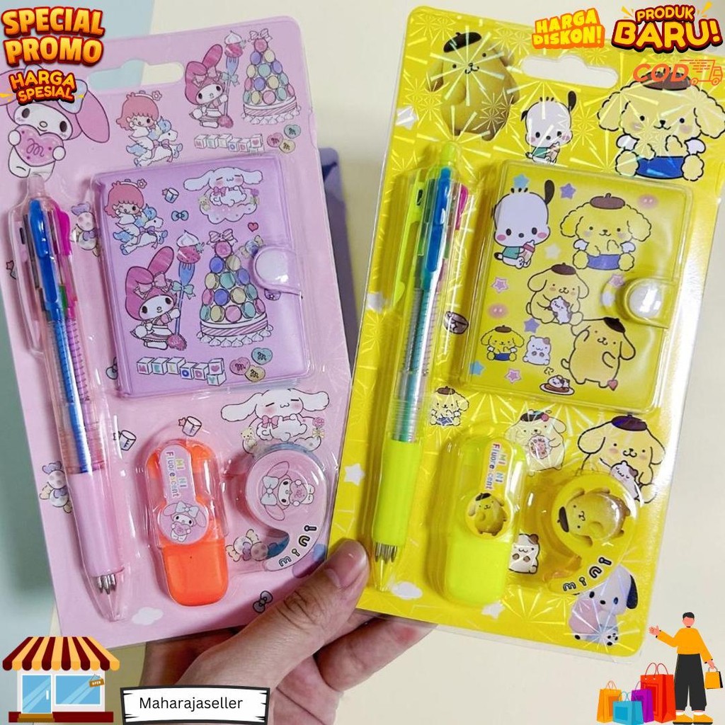 

Alat Tulis Set 4In1 Set Karakter / Alat Tulis Karakter / Alat Tulis Gambar D Gratis Ongkir