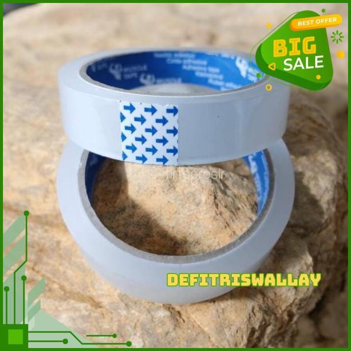 

ISOLASI SELOTIP LAKBAN KECIL SEDANG BENING TRANSPARAN TRANSPARANT ATK KANTOR 1 1/2" 1/2 INCI INCH 72 YARD LEBAR 12 & 25 MM 12MM 24MM 12 24 MM PANJANG MUSCLE TAPE 45 MICRON LENGKET 65M 65 METER PRODUK PILIHAN