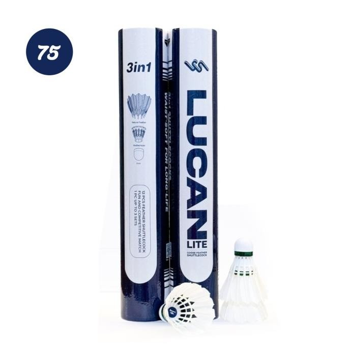 New  Shuttlecock Kock Kok Badminton 3 In 1 Lucan Lite Lcn Lite Co
