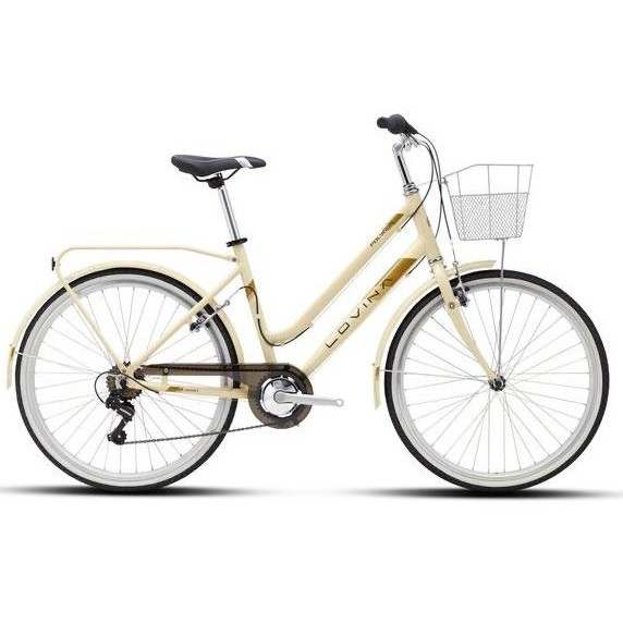 ready  Sepeda Mini Keranjang City Bike Dewasa 26 Polygon Lovina murah