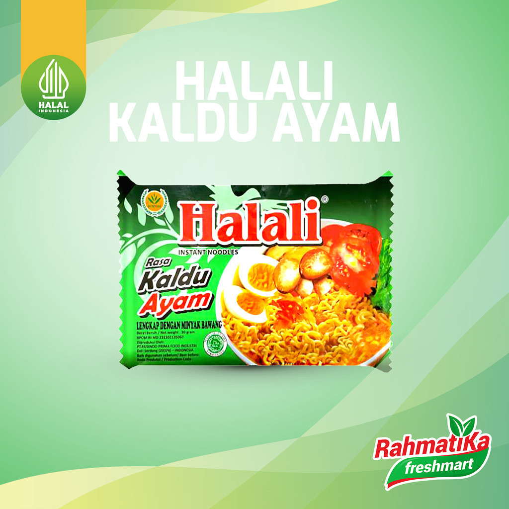 

Halali Mi Instan Rasa Kaldu Ayam 1 Pcs