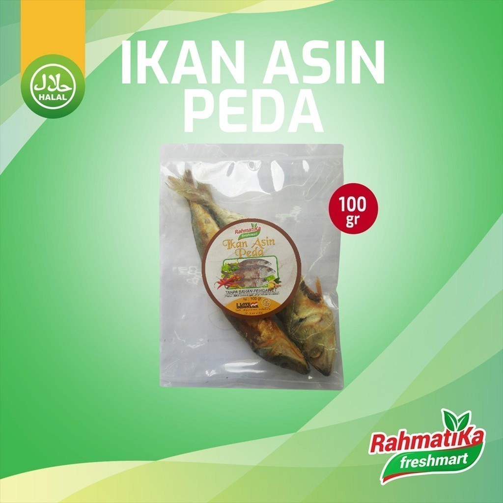 

Ikan Asin Peda 125 gr