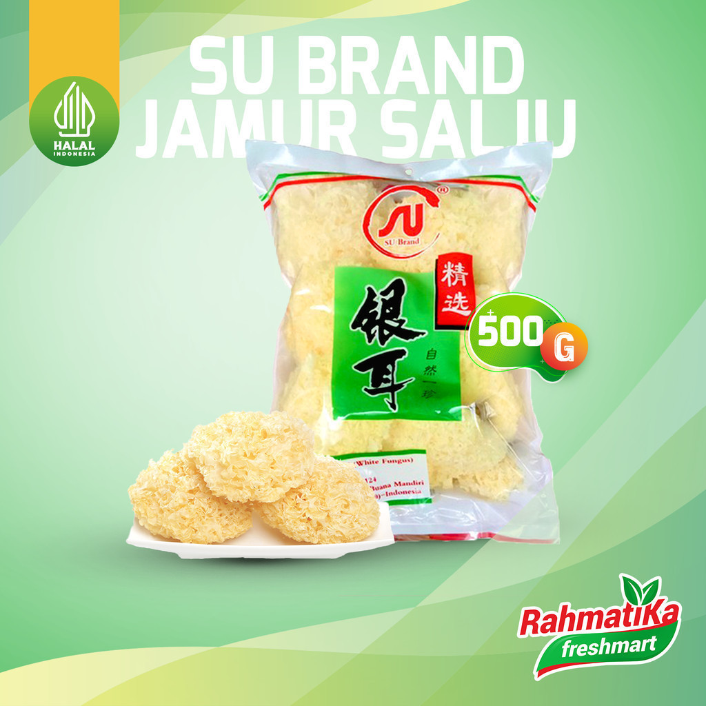 

SU BRAND Jamur Salju / Dried White Fungus 500 gr