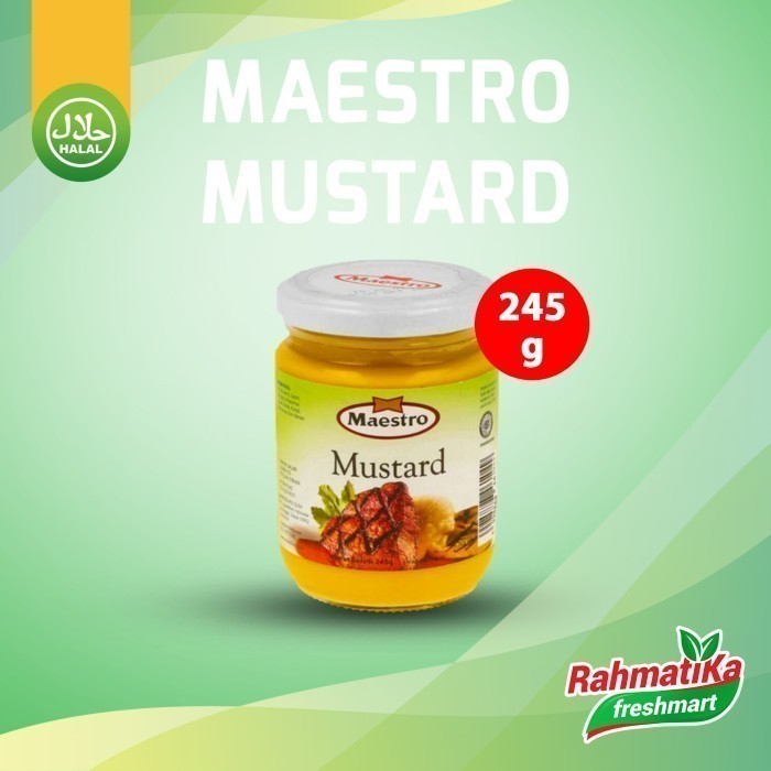 

Maestro Mustard 245 gr (Btl)