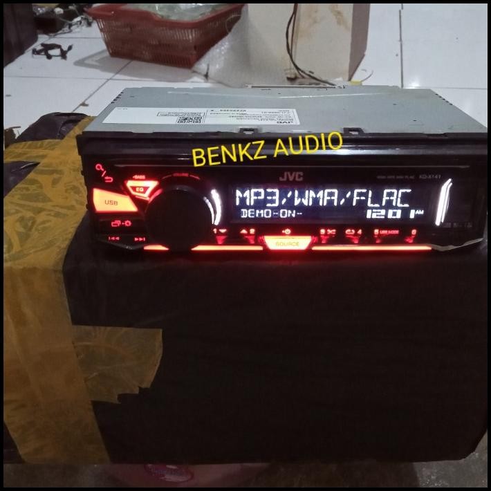 Tape Mobil Singledin Jvc Kd X141