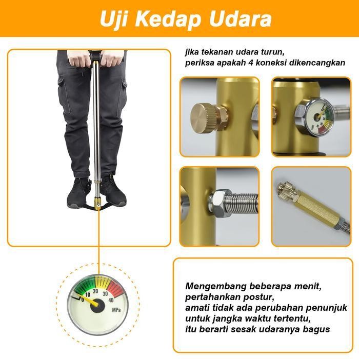 6000 Psi Pompa Pcp Barracuda Termurah Melipat Stainless Steel  6000Psi 4 Stage Dqb Original Dan Terp