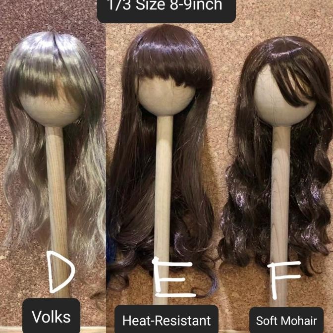 Sale Wig Bjd / Boneka / Dollfie