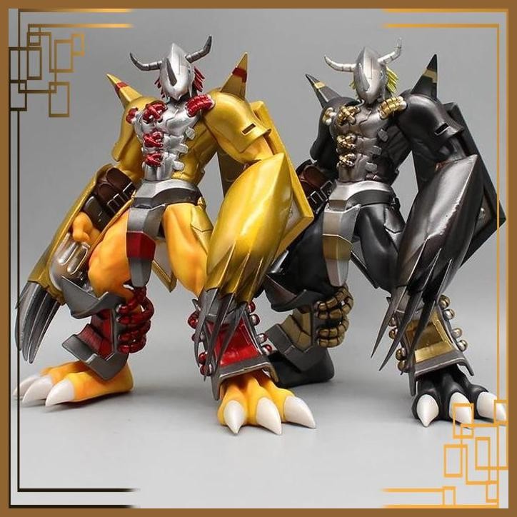 [MKM] FIGURE DIGIMON ADVENTURE - WARGREYMON & BLACK WARGREYMON