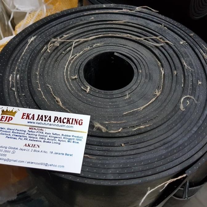 

Rubber Sheet Insertion ( Karet Serat Benang 3Mm 1 Play Lembaran ) Asli