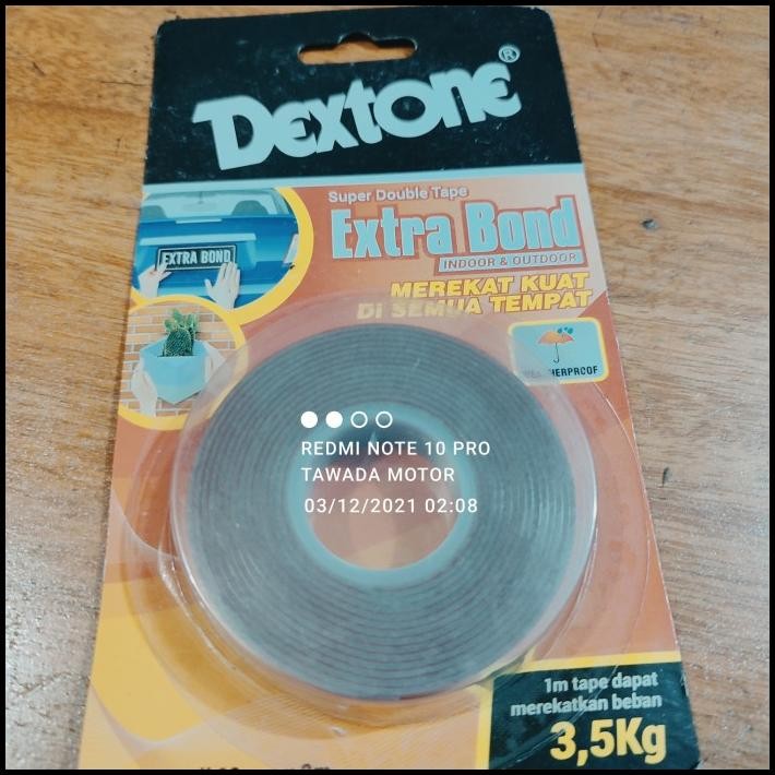 

Double Tape Extra Bond Merk Dextone Isi 2M