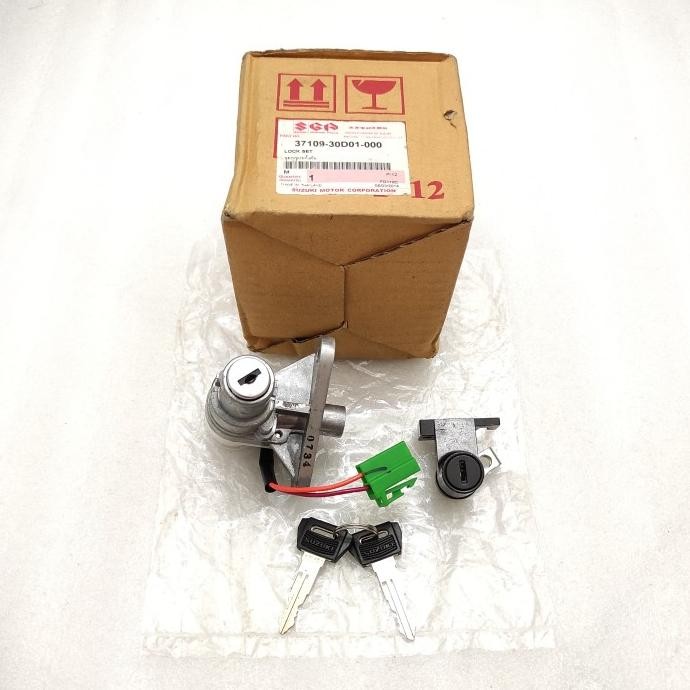 HARGA DISC - kunci kontak keyset key set suzuki shogun R 110 shogun kebo original