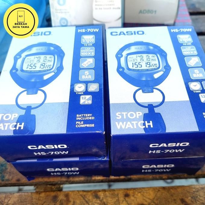 Stopwatch Digital Casio Hs70W Co