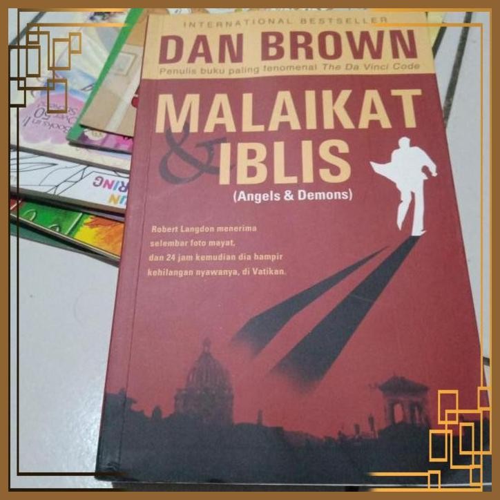 [HRB] NOVEL MALAIKAT & IBLIS DAN BROWN
