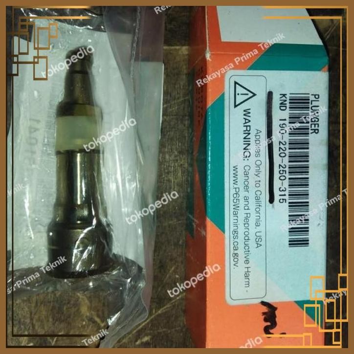 [RST] KND250 PLUNGER SAJA ORIGINAL KUBOTA KND190 KND220 KND250 KND315