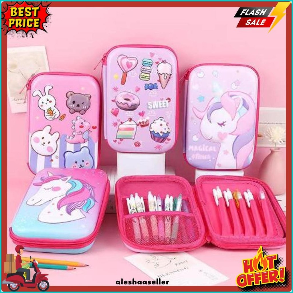 

Gratis Ongkir - S5626 Tempat Pensil 3D Model Terbaru / Kotak Pensil / Tempat Pensil Anak Sekolah 3D Bahan Eva Anti Air Diskon