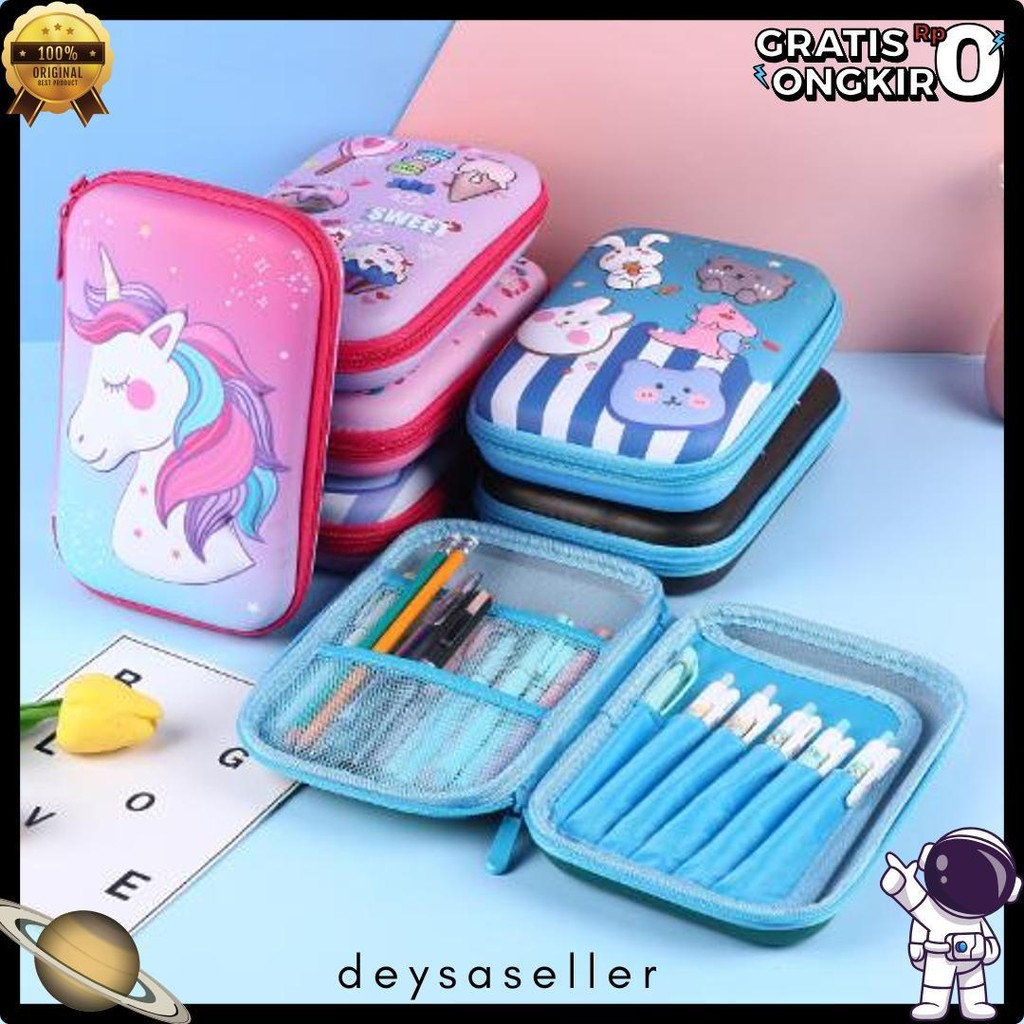 

Gratis Ongkir - S5626 Tempat Pensil 3D Model Terbaru / Kotak Pensil / Tempat Pensil Anak Sekolah 3D Bahan Eva Anti Air Terlengkap Dan Termurah