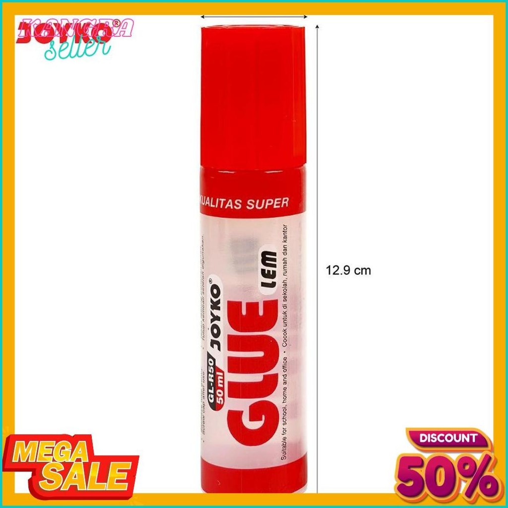 

Joyko Transparent Glue 50Ml Lem Cair Bening Joyko Prakarya Anak Gl-R50 Gl-A50 [12Pcs] Flash Sale! Diskon Hingga 70%