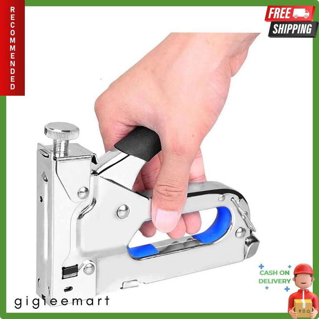 

Staples Gun Tacker Mollar 3 In 1 / Staple Jok Tembak Hekter 3 Way Dapat 3 Jenis Paku/3 In 1 Staples Gun Tacker Mollar Terlaris! Produk Ini Banyak Dicari