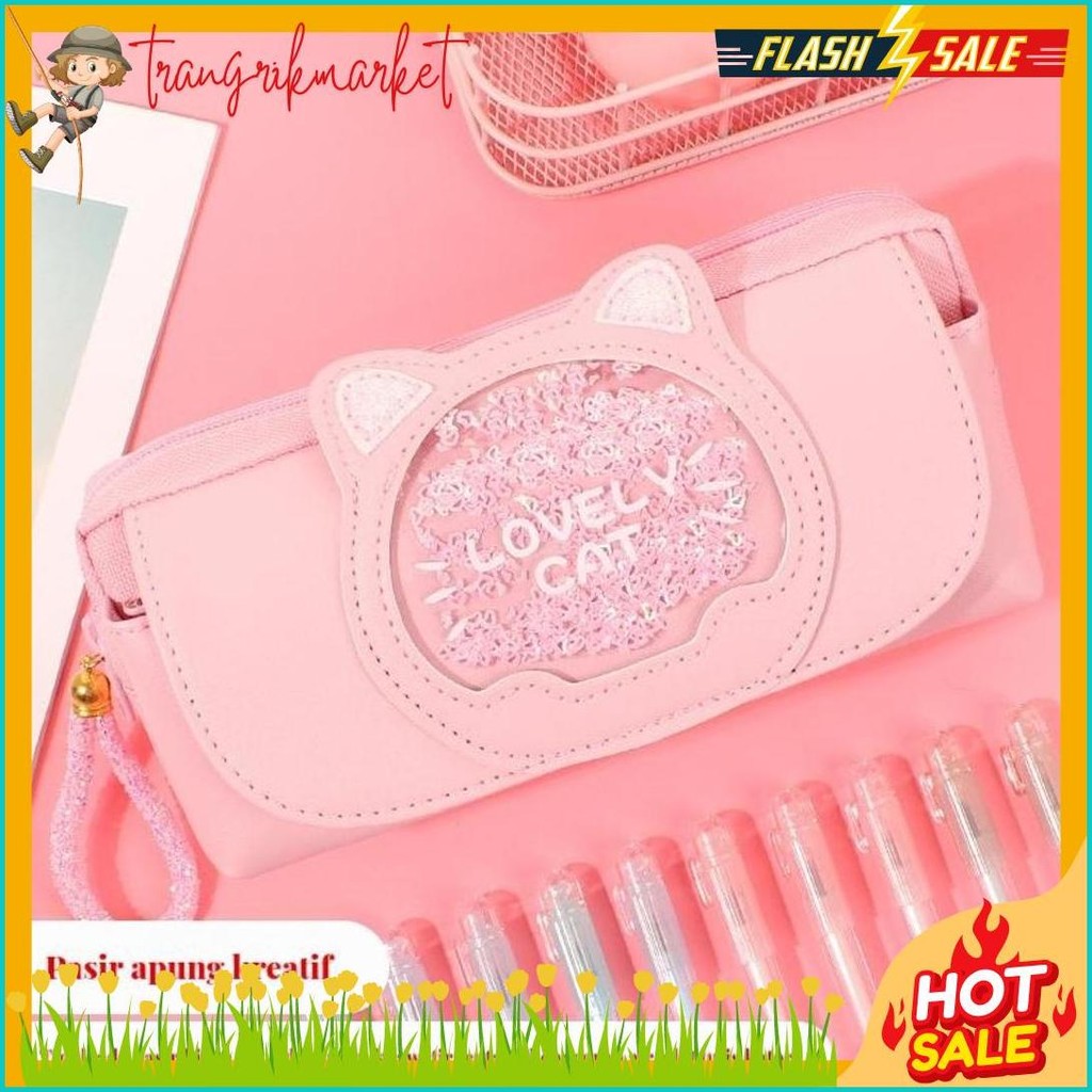 

Multifunction Pencil Case Cute Organizer Tempat Pensil Cartoon Quicksand Animal Kotak Tempat Pensil Cute Organizer Diskon Setengah Harga
